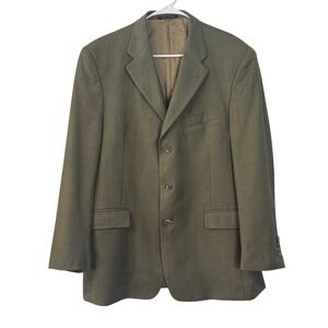 Murano Blazer Jacket Men's Made in Italy Dillard's Olive Green
